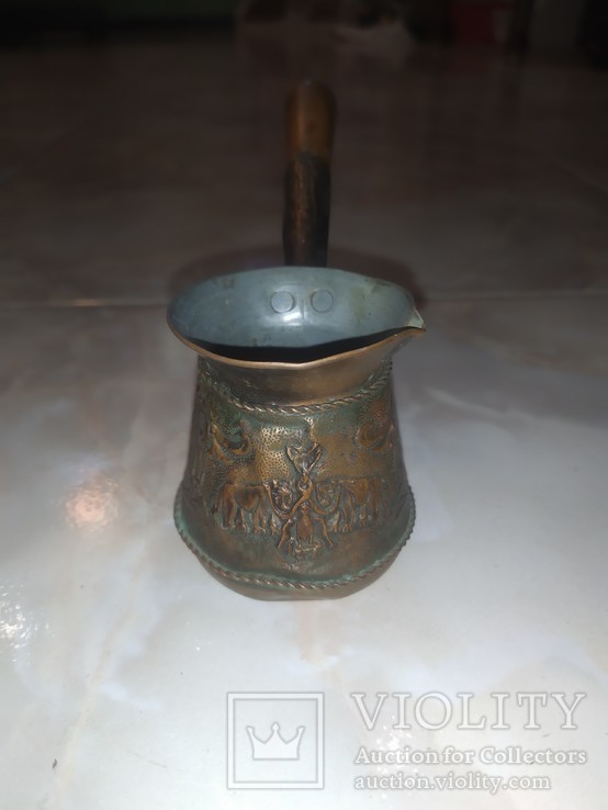Турка кофеварка джезва медь Армения, фото №7