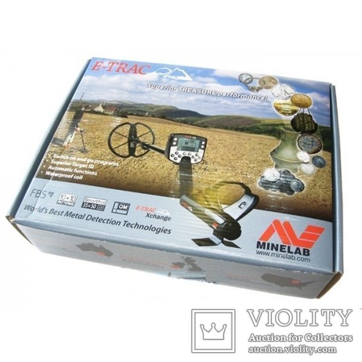 Коробка от Minelab E-Trac