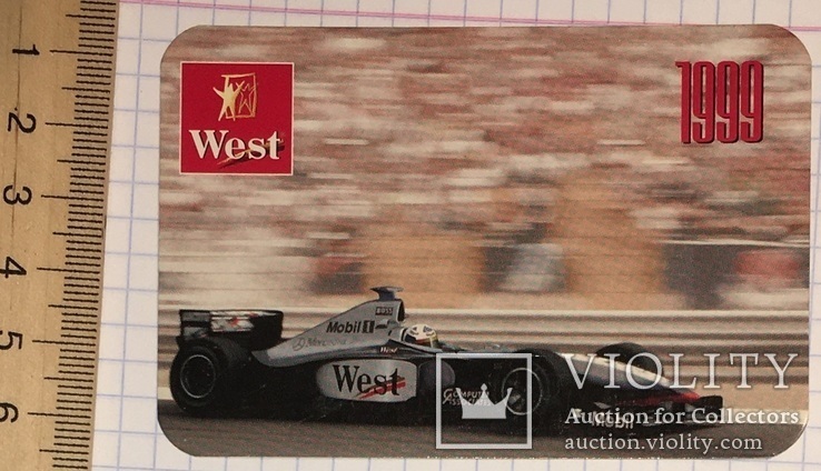 Реклама West McLaren Mercedes, 1999 / Mercedes, Формула-1