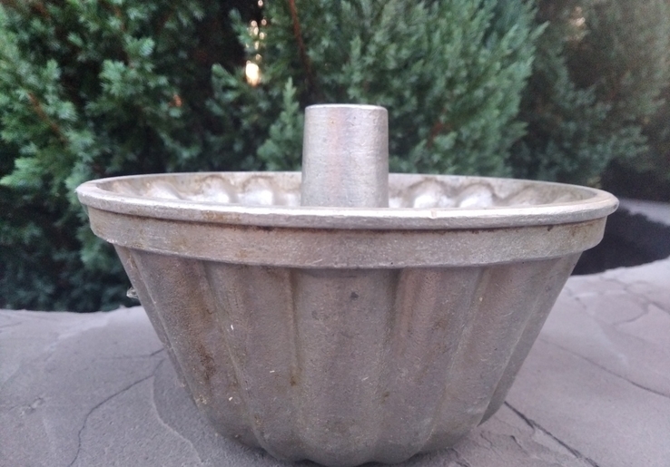 Алюминиевая форма для выпечки кекса СССР., фото №3