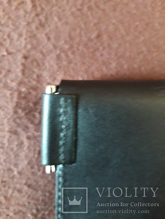 Шкіряна сумочк-гаманець на пояс, фото №5