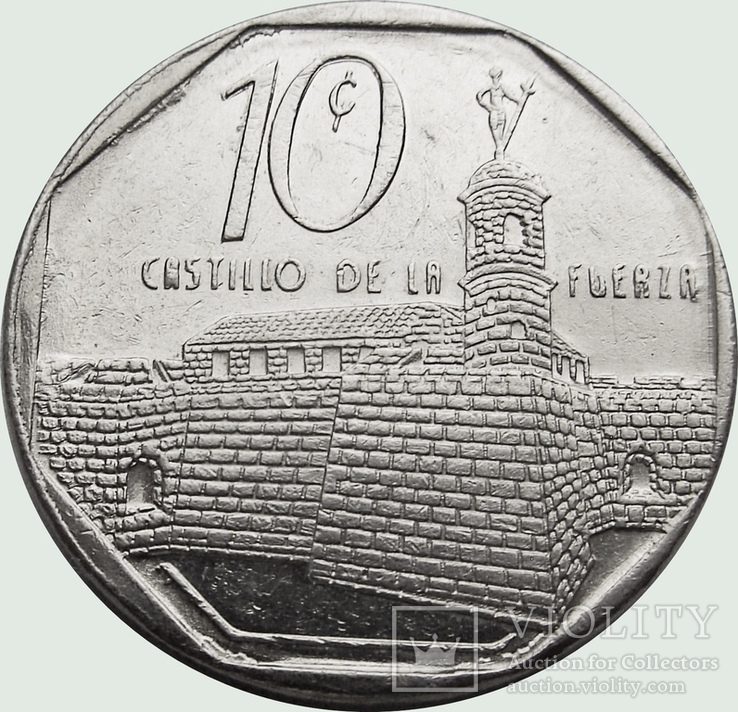 8. Куба 10 сентаво, 2000, фото №2