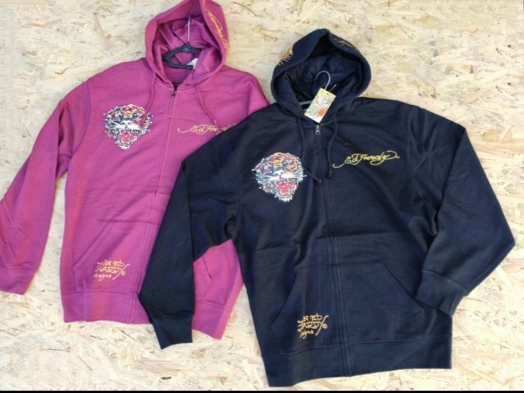 Батник мужской в стиле ED HARDY. Батал. 2XL., photo number 4