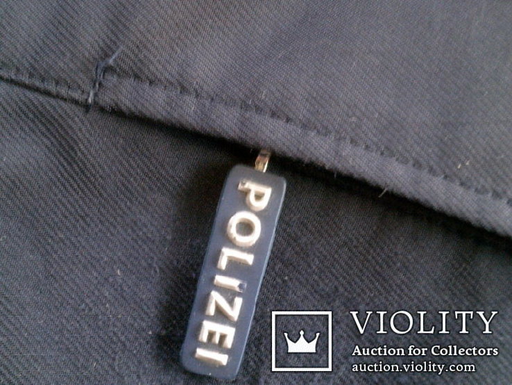 Жилетка Polizei +Justizwache рубашка (большой размер), фото №6