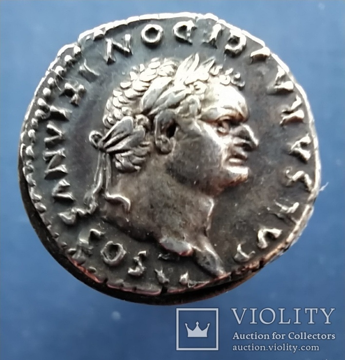 Денарии император Доминициан.68-81 г.н.э., фото №2