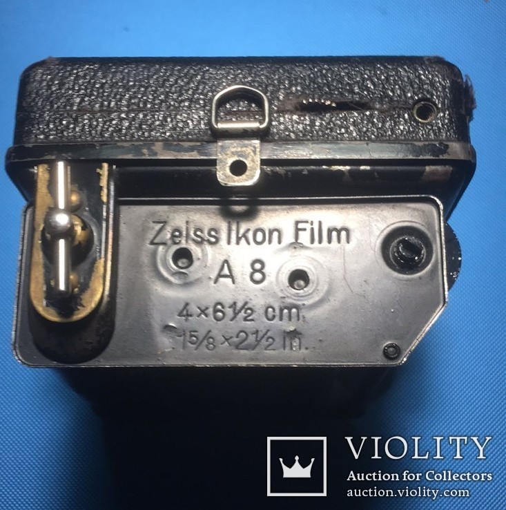 Фотоапарат Zeiss Ikon Baby-Box - miniature box camera D.R.P Film 4x6 1/2 A8 1930-x років., фото №13