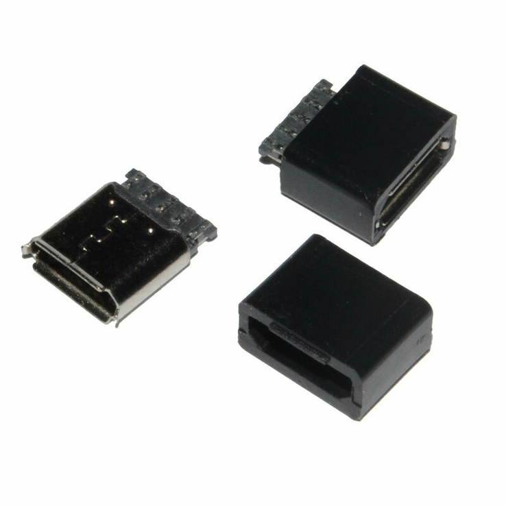 Гнездо micro USB 5pin на кабель