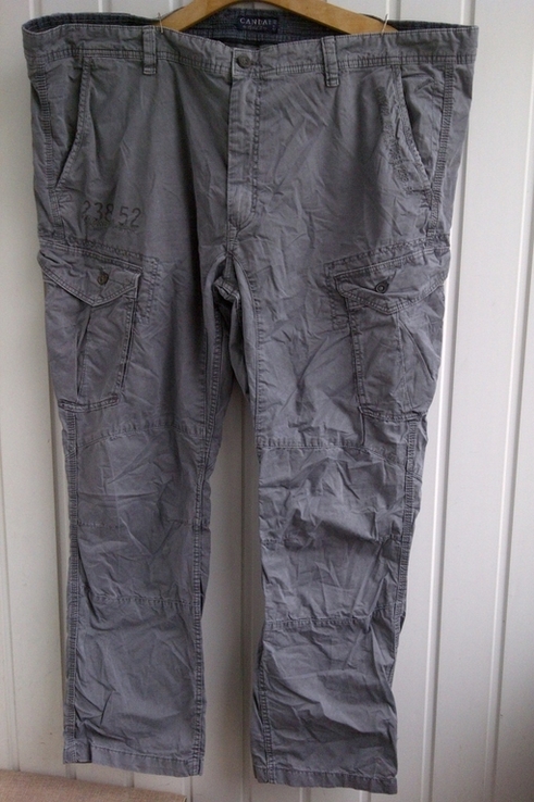 Походные треккинговые штаны Canda regular fit евро 32 пояс 130 см, фото №6