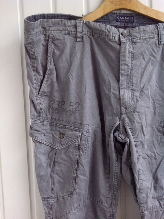 Походные треккинговые штаны Canda regular fit евро 32 пояс 130 см, фото №7