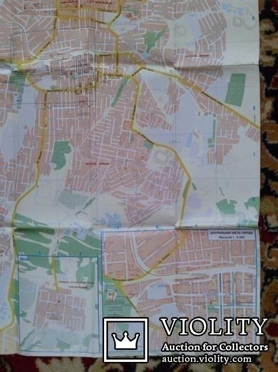 Луганская обл. - Красный луч..(план города)..,2011г., фото №4