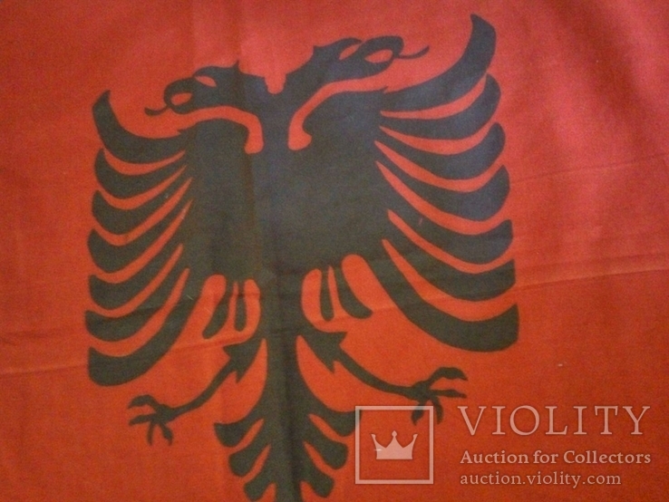 Корабельный флаг Албании 67*104 /морское знамя