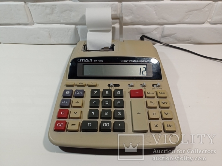 Калькулятор CITIZEN CX-131, фото №2