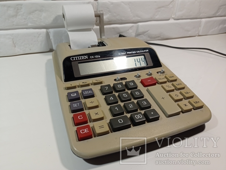 Калькулятор CITIZEN CX-131, фото №4