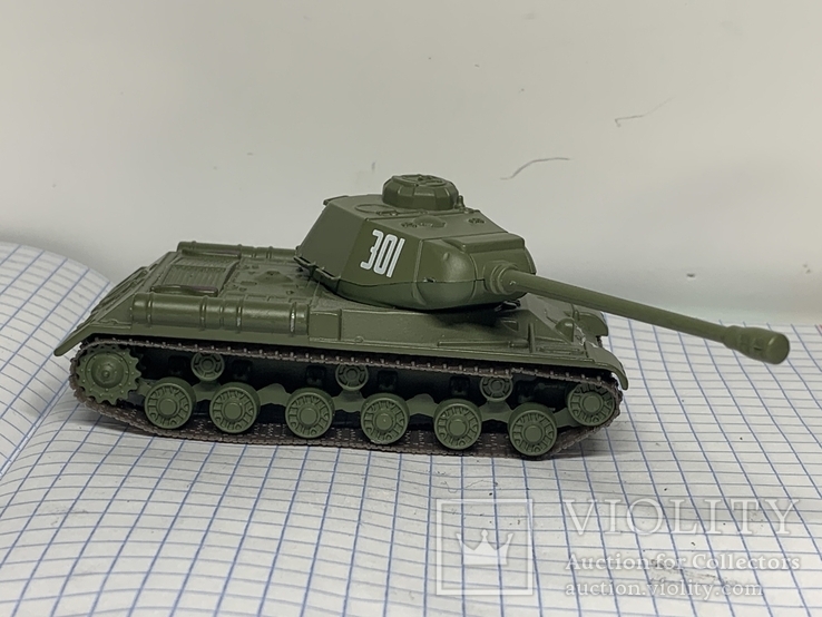 Soviet tank IS-2 №2 series of "Russian tanks" Fabbri 1/72