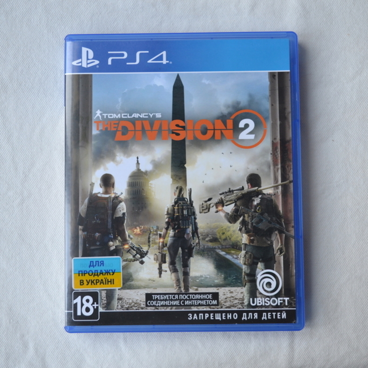 Диск PS4 Tom Clancy's The Division 2 Sony PlayStation 4 (Русская версия), фото №2