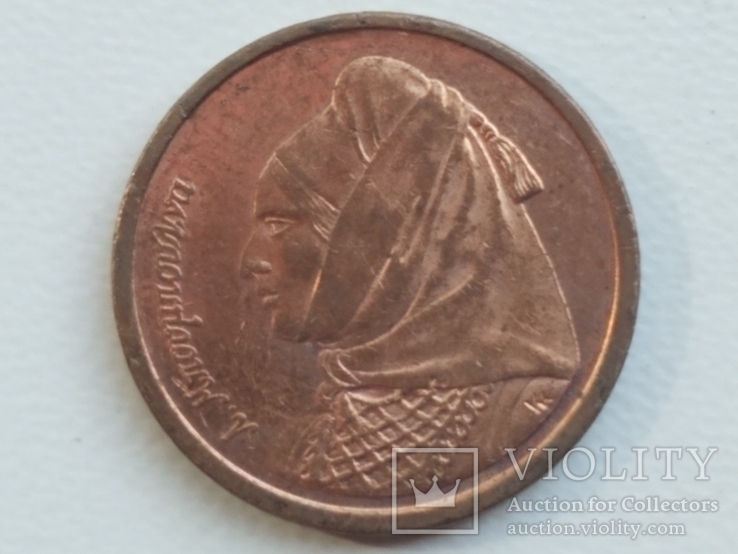Монета 1 драхма 1988 г. Греция, фото №3