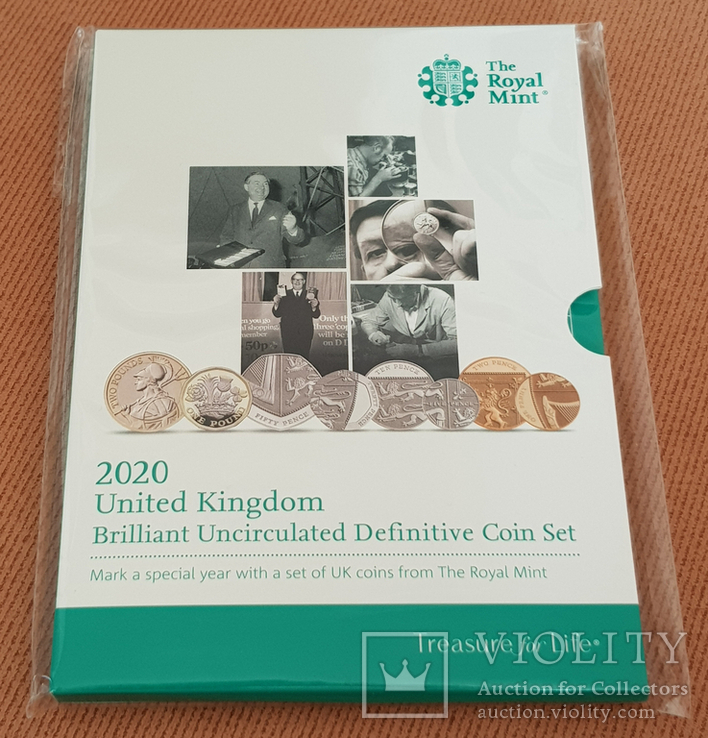 2020 UK Definitive Coin Set, фото №3