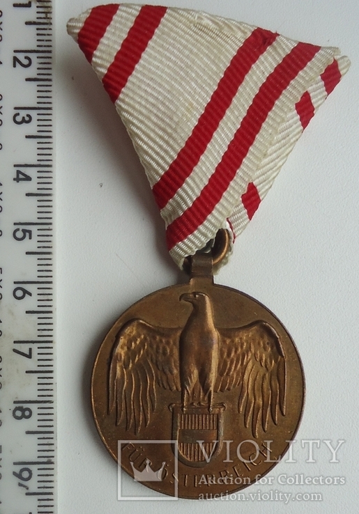 Австрия 1914-1918 гг медаль участника мировой войны, фото №2