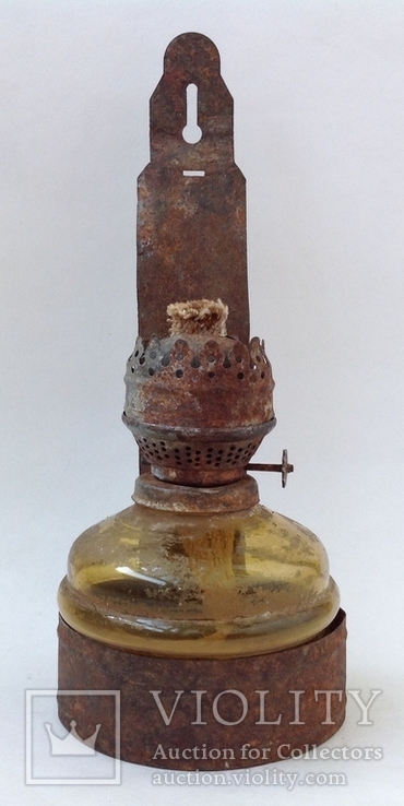 Старая керосиновая лампа, фото №3
