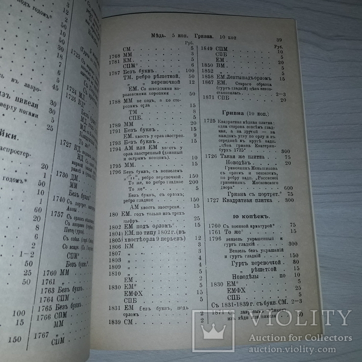 1904 г. Полное практическое руководство для собирания дорогих русских монет Репринт, фото №7