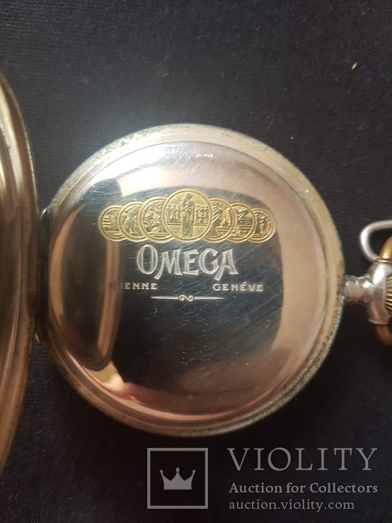Часы карманные Omega ( серебро ), фото №4