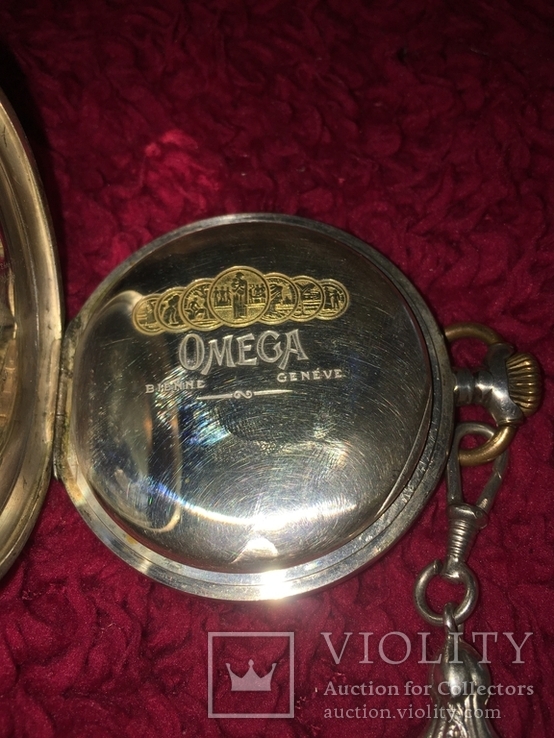 Часы карманные Omega ( серебро ), фото №9