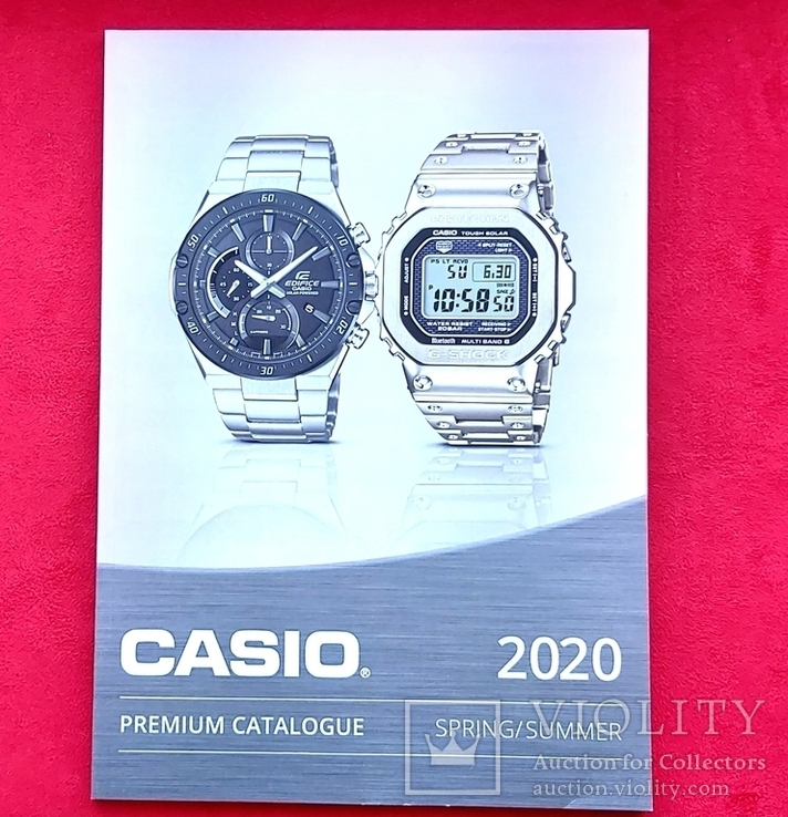 Премиум каталог часов Casio 2020