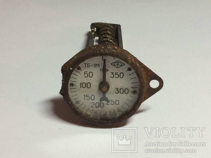 Термометр ТБ-1М 1969г. до 350 градусов цельсия. СССР, фото №3