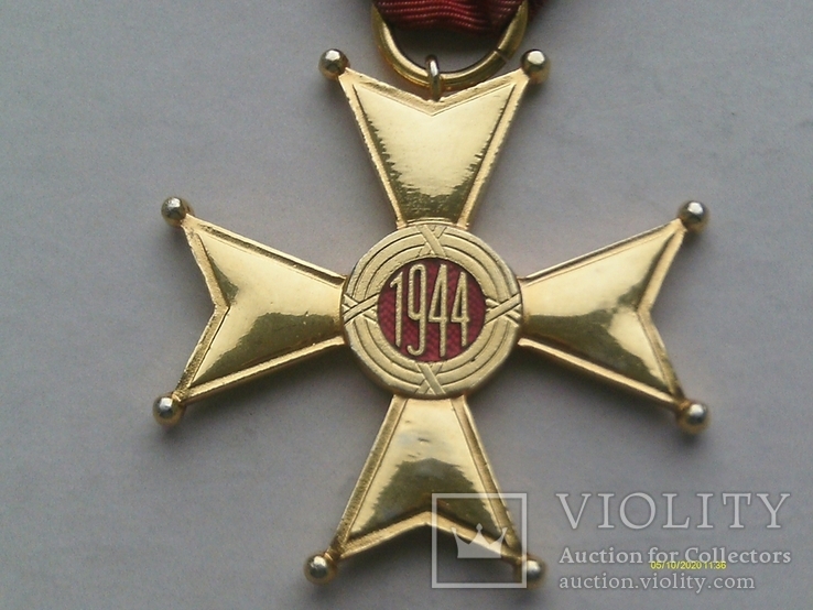 Орден Відродження Польщі 4 кл. Polonia Restituta. 1944., фото №7