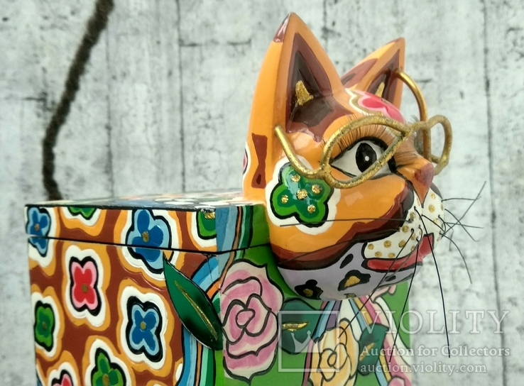 Коробка/шкатулка candy cat katze , toms drag, Germany, фото №10