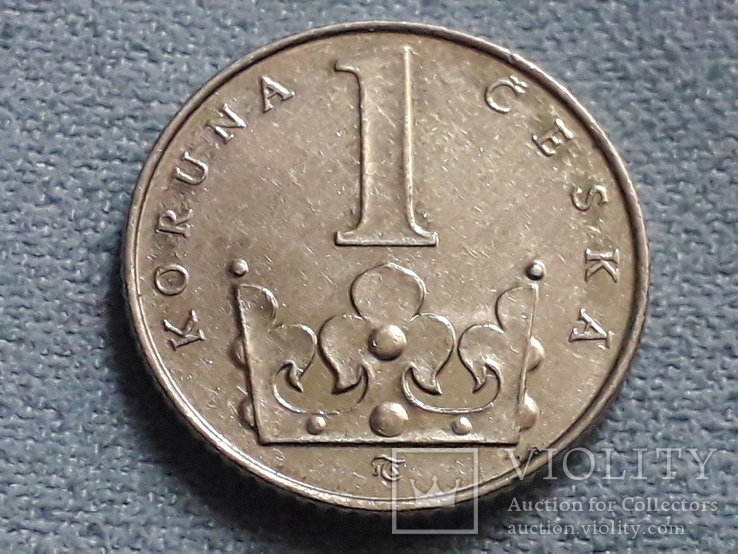 Чехия 1 крона 1993 года
