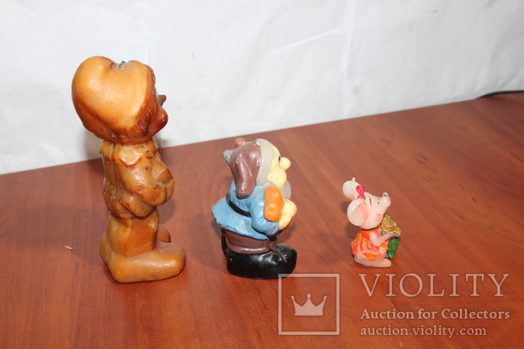 Свечки Пинокион, гном, мышка, фото №5