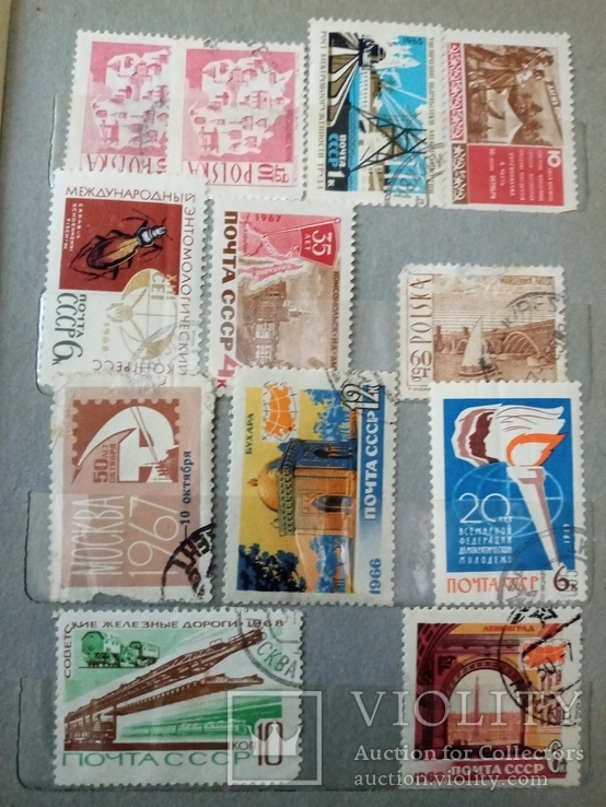 Подборка марок 60- х грдов, фото №3