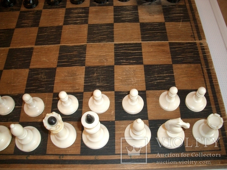 Шахматы пласт. и доска 40х40 см,1966 год, фото №6