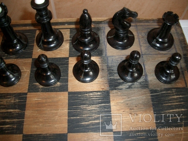Шахматы пласт. и доска 40х40 см,1966 год, фото №7