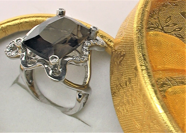 Кольцо перстень серебро 925 проба 8,72 грамма 17,5 р, фото №2