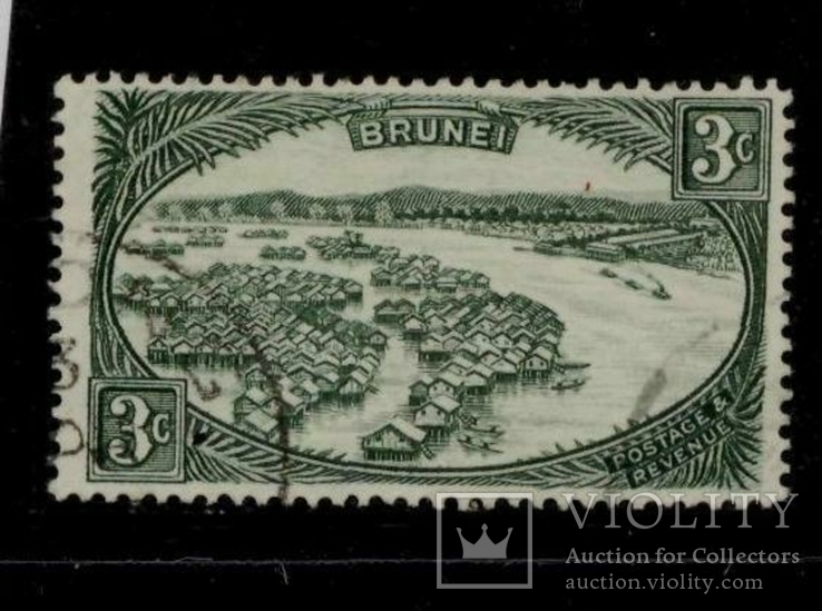 Бруней 1947 КЦ 7євро колонія Британії