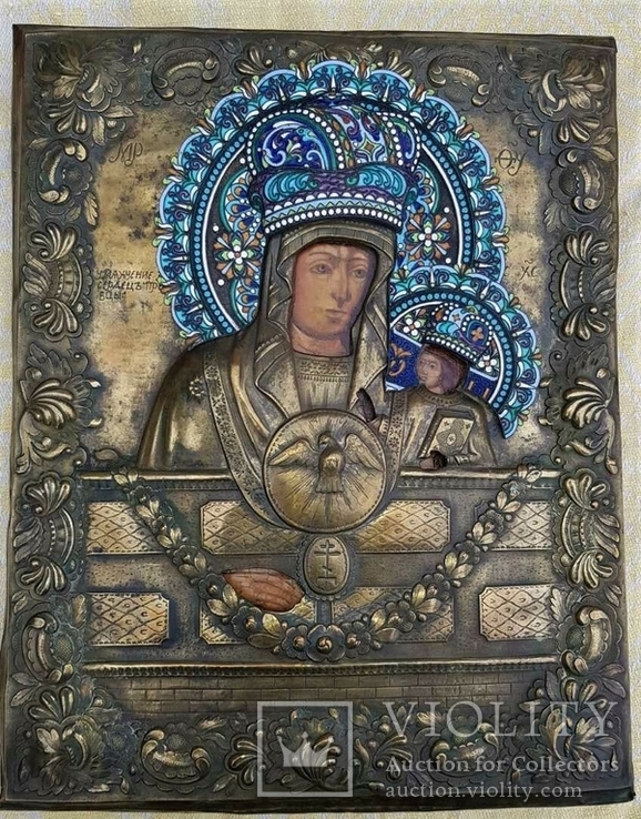 Икона Божьей матери "Умягчение злых сердец" ( Ченстоховская), фото №2