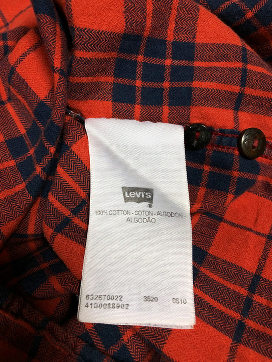 Рубашка - Levi's - размер S, фото №8