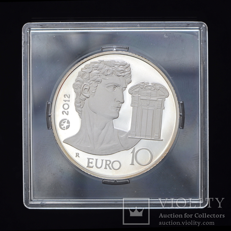10 Евро 2012 Выдающиеся европейцы - Микеланджело Буонаротти, Испания, фото №3