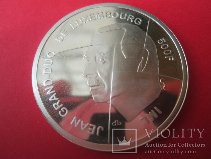 Люксембург 500 франков 1998 год, фото №4