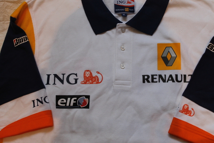Рубашка поло Рено Renault  Формула1