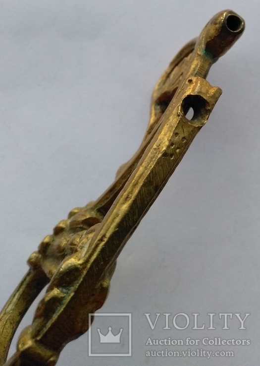 Старинная бронзовая ручка ( Модерн ), фото №7