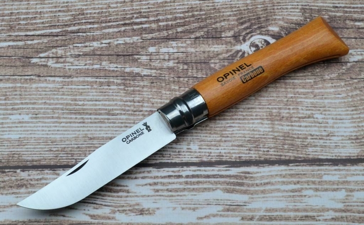 Нож Opinel Carbon Steel №10 VRN, photo number 2