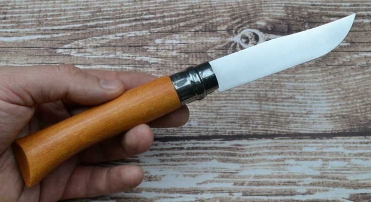 Нож Opinel Carbon Steel №10 VRN, фото №4