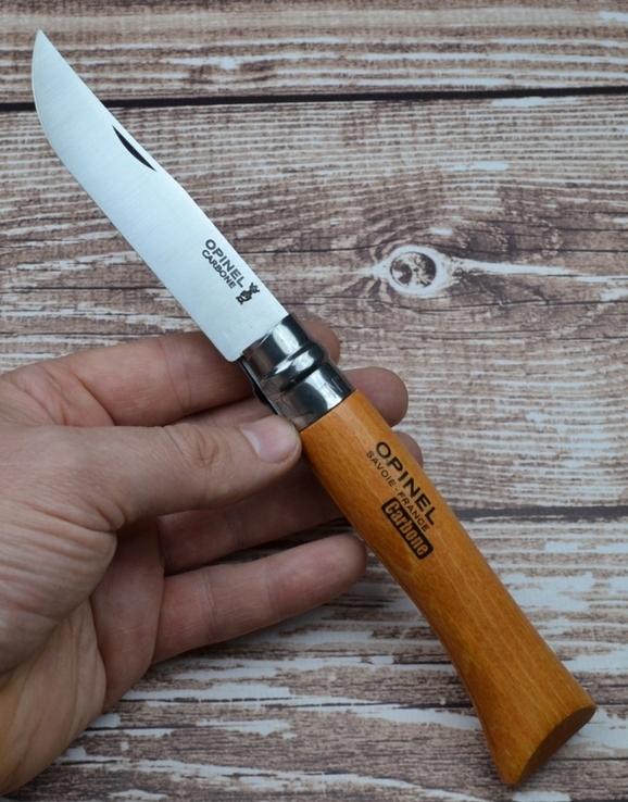 Нож Opinel Carbon Steel №10 VRN, photo number 5