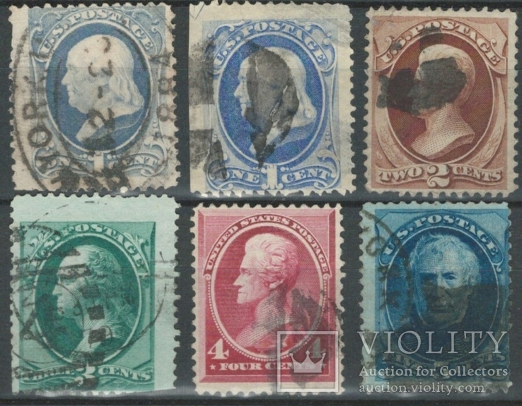 О040 США 1870-88 (44 евро)