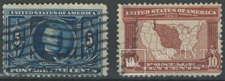 О046 США 1904 (концовка серии, 61 евро)