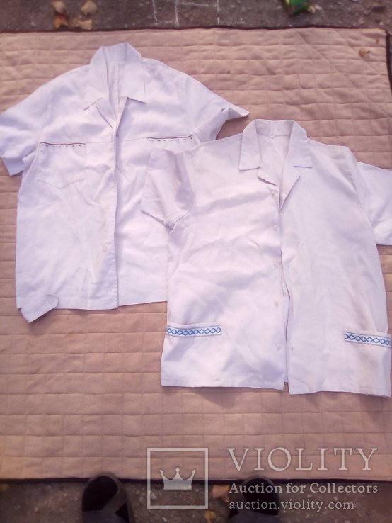 Рубахи мужские старые 2 штуки ссср, фото №2
