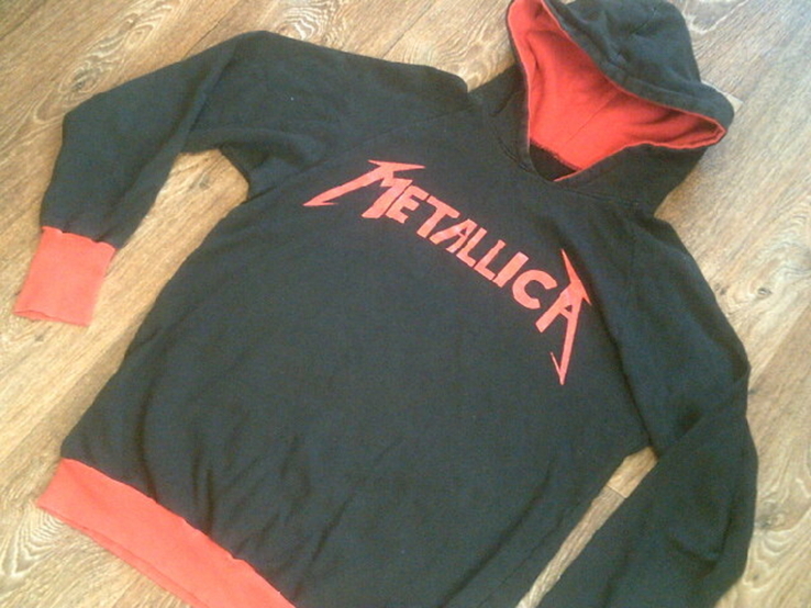 Metallica - фирменная толстовка+футболки (4 шт.), фото №5
